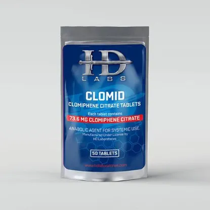 Picture of HD Clomid 73.6 50 tabs 