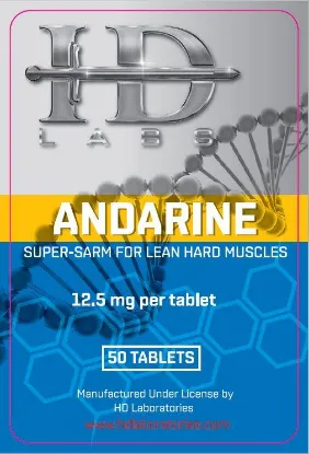 Picture of HD Andarine 12.5 50 tabs