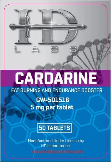 Picture of HD Cardarine 5 50 tabs