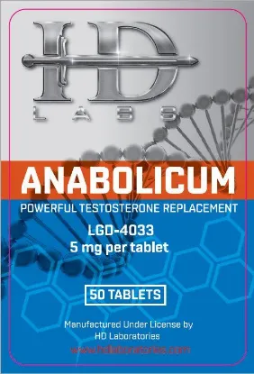 Picture of HD Anabolicum 5 50 tabs