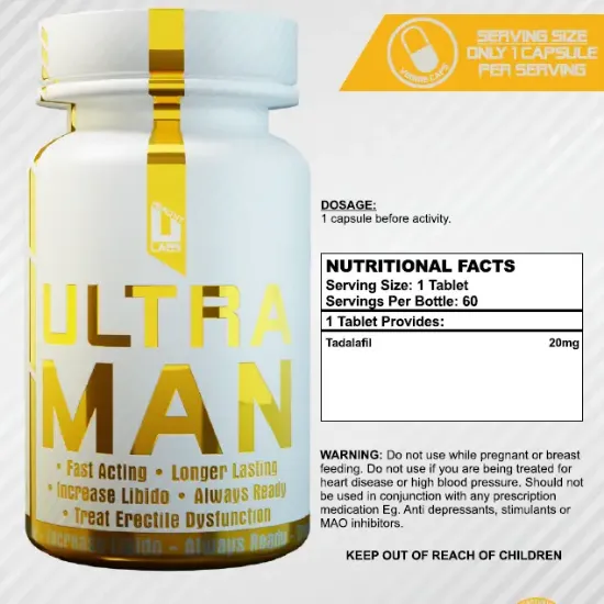 Picture of U Labs Healthy U Cialis Daily 20mg