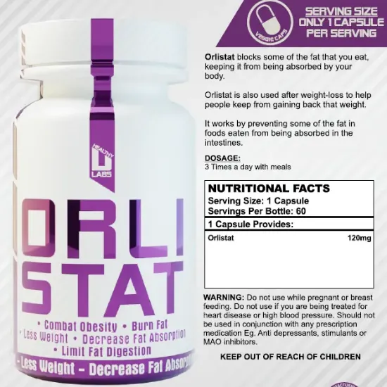 Picture of U Labs Healthy U Orlistat 